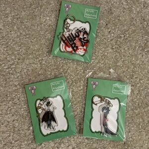 Helluva Boss Acrylic Keychain Set of Cartoon Characters